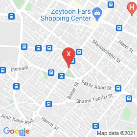 این نقشه، نشانی دکتر لیلا جمالی متخصص کودکان و نوزادان در شهر شیراز است. در اینجا آماده پذیرایی، ویزیت، معاینه و ارایه خدمات به شما بیماران گرامی هستند.