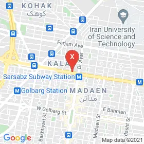 این نقشه، نشانی دکتر محمود کرمی متخصص ارتوپدی در شهر تهران است. در اینجا آماده پذیرایی، ویزیت، معاینه و ارایه خدمات به شما بیماران گرامی هستند.