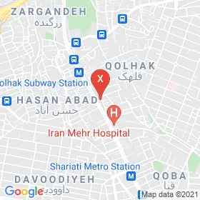 این نقشه، آدرس دکتر علی فرجی متخصص کودکان و نوزادان در شهر تهران است. در اینجا آماده پذیرایی، ویزیت، معاینه و ارایه خدمات به شما بیماران گرامی هستند.