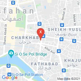 این نقشه، نشانی دکتر فخری نوائی متخصص کودکان و نوزادان در شهر اصفهان است. در اینجا آماده پذیرایی، ویزیت، معاینه و ارایه خدمات به شما بیماران گرامی هستند.