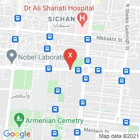 این نقشه، آدرس دکتر بنفشه صداقت متخصص کودکان و نوزادان؛ روماتولوژی کودکان در شهر اصفهان است. در اینجا آماده پذیرایی، ویزیت، معاینه و ارایه خدمات به شما بیماران گرامی هستند.