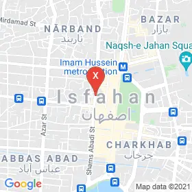 این نقشه، نشانی دکتر حسین فهامی متخصص ارتوپدی در شهر اصفهان است. در اینجا آماده پذیرایی، ویزیت، معاینه و ارایه خدمات به شما بیماران گرامی هستند.