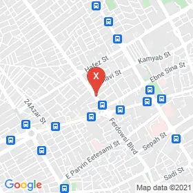 این نقشه، آدرس دکتر مهدی نوری متخصص قلب و عروق در شهر کرمان است. در اینجا آماده پذیرایی، ویزیت، معاینه و ارایه خدمات به شما بیماران گرامی هستند.