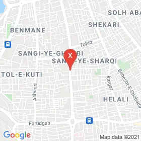این نقشه، آدرس دکتر اله کرم اخلاقی متخصص گوش حلق و بینی در شهر بوشهر است. در اینجا آماده پذیرایی، ویزیت، معاینه و ارایه خدمات به شما بیماران گرامی هستند.