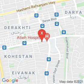 این نقشه، آدرس دکتر ابوالقاسم عدالت متخصص گوش حلق و بینی در شهر تهران است. در اینجا آماده پذیرایی، ویزیت، معاینه و ارایه خدمات به شما بیماران گرامی هستند.