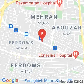 این نقشه، آدرس دکتر حسن نیک نفس متخصص داخلی در شهر تهران است. در اینجا آماده پذیرایی، ویزیت، معاینه و ارایه خدمات به شما بیماران گرامی هستند.