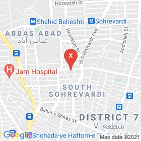 این نقشه، آدرس دکتر محمدتقی معینی پور متخصص جراحی مغز و اعصاب در شهر تهران است. در اینجا آماده پذیرایی، ویزیت، معاینه و ارایه خدمات به شما بیماران گرامی هستند.