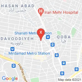 این نقشه، نشانی دکتر آرشیا شاه محمدی متخصص قلب و عروق در شهر تهران است. در اینجا آماده پذیرایی، ویزیت، معاینه و ارایه خدمات به شما بیماران گرامی هستند.