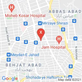 این نقشه، نشانی دکتر احمد علم پور متخصص داخلی؛ قلب و عروق در شهر تهران است. در اینجا آماده پذیرایی، ویزیت، معاینه و ارایه خدمات به شما بیماران گرامی هستند.