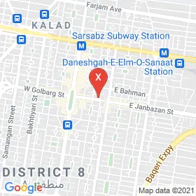 این نقشه، آدرس دکتر لیلا تجزیه‌چی متخصص پوست، مو و زیبایی در شهر تهران است. در اینجا آماده پذیرایی، ویزیت، معاینه و ارایه خدمات به شما بیماران گرامی هستند.