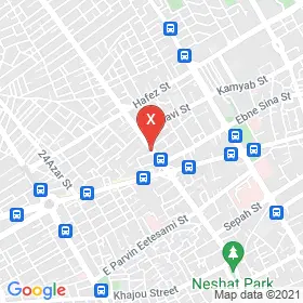 این نقشه، آدرس دکتر نعیمه فتح اله زاده متخصص بیماریهای عفونی و گرمسیری در شهر کرمان است. در اینجا آماده پذیرایی، ویزیت، معاینه و ارایه خدمات به شما بیماران گرامی هستند.