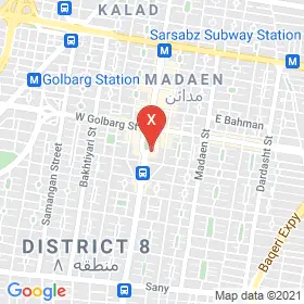 این نقشه، نشانی دکتر حیدر جوادی متخصص ارتوپدی در شهر تهران است. در اینجا آماده پذیرایی، ویزیت، معاینه و ارایه خدمات به شما بیماران گرامی هستند.