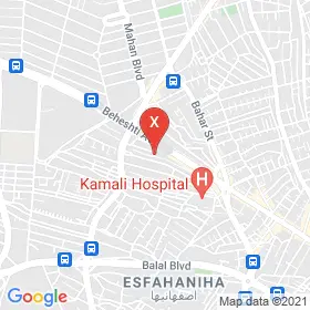 این نقشه، نشانی دکتر فهیمه ملک افضلی متخصص زنان و زایمان و نازایی در شهر کرج است. در اینجا آماده پذیرایی، ویزیت، معاینه و ارایه خدمات به شما بیماران گرامی هستند.