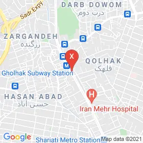 این نقشه، نشانی دکتر ایوب ولدبیگی متخصص ارزیابی شنوایی، تجویز سمعک در شهر تهران است. در اینجا آماده پذیرایی، ویزیت، معاینه و ارایه خدمات به شما بیماران گرامی هستند.