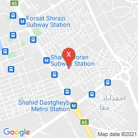 این نقشه، آدرس دکتر ابراهیم رحیمی متخصص قلب و عروق در شهر شیراز است. در اینجا آماده پذیرایی، ویزیت، معاینه و ارایه خدمات به شما بیماران گرامی هستند.