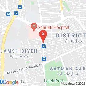 این نقشه، نشانی دکتر شهلا مشاغی متخصص کودکان و نوزادان در شهر تهران است. در اینجا آماده پذیرایی، ویزیت، معاینه و ارایه خدمات به شما بیماران گرامی هستند.