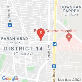 این نقشه، نشانی دکتر شایسته میراعلایی متخصص کودکان و نوزادان در شهر تهران است. در اینجا آماده پذیرایی، ویزیت، معاینه و ارایه خدمات به شما بیماران گرامی هستند.