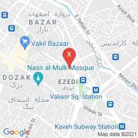 این نقشه، آدرس دکتر بهرام محمدی آزاد متخصص ارتوپدی در شهر شیراز است. در اینجا آماده پذیرایی، ویزیت، معاینه و ارایه خدمات به شما بیماران گرامی هستند.