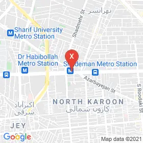 این نقشه، آدرس دکتر مهنوش اسماعیلی متخصص زنان و زایمان و نازایی در شهر تهران است. در اینجا آماده پذیرایی، ویزیت، معاینه و ارایه خدمات به شما بیماران گرامی هستند.