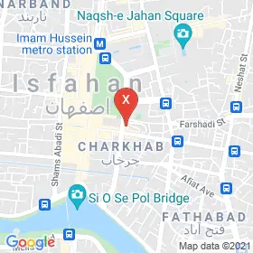 این نقشه، آدرس دکتر فریدون شفق متخصص گوش حلق و بینی در شهر اصفهان است. در اینجا آماده پذیرایی، ویزیت، معاینه و ارایه خدمات به شما بیماران گرامی هستند.