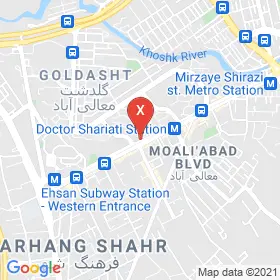 این نقشه، آدرس دکتر احمد نکیسایی متخصص داخلی در شهر شیراز است. در اینجا آماده پذیرایی، ویزیت، معاینه و ارایه خدمات به شما بیماران گرامی هستند.