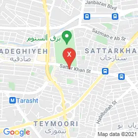 این نقشه، آدرس حسین خلج متخصص بینائی سنجی در شهر تهران است. در اینجا آماده پذیرایی، ویزیت، معاینه و ارایه خدمات به شما بیماران گرامی هستند.