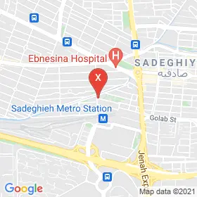 این نقشه، آدرس دکتر آزاده رضایی متخصص زنان و زایمان و نازایی در شهر تهران است. در اینجا آماده پذیرایی، ویزیت، معاینه و ارایه خدمات به شما بیماران گرامی هستند.