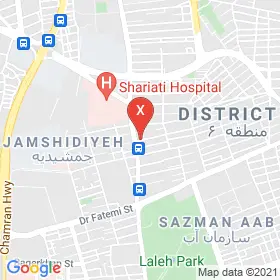 این نقشه، نشانی دکتر مصطفی رضوانی متخصص گوش حلق و بینی در شهر تهران است. در اینجا آماده پذیرایی، ویزیت، معاینه و ارایه خدمات به شما بیماران گرامی هستند.
