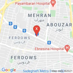این نقشه، نشانی دکتر آزاده رهبر متخصص داخلی در شهر تهران است. در اینجا آماده پذیرایی، ویزیت، معاینه و ارایه خدمات به شما بیماران گرامی هستند.