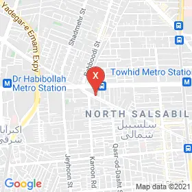 این نقشه، نشانی دکتر حمید یوسفی متخصص اعصاب و روان (روانپزشکی) در شهر تهران است. در اینجا آماده پذیرایی، ویزیت، معاینه و ارایه خدمات به شما بیماران گرامی هستند.