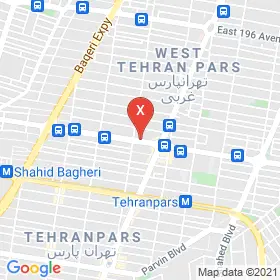 این نقشه، نشانی دکتر آیه ترقی متخصص گوش حلق و بینی در شهر تهران است. در اینجا آماده پذیرایی، ویزیت، معاینه و ارایه خدمات به شما بیماران گرامی هستند.