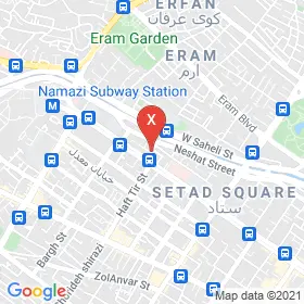 این نقشه، آدرس دکتر حمید حق شناس متخصص جراحی کلیه،مجاری ادراری و تناسلی (اورولوژی) در شهر شیراز است. در اینجا آماده پذیرایی، ویزیت، معاینه و ارایه خدمات به شما بیماران گرامی هستند.