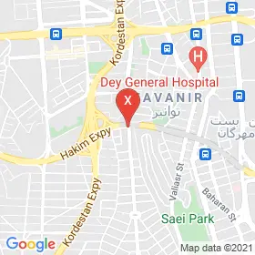 این نقشه، آدرس دکتر فریدعلی احیایی متخصص گوش حلق و بینی در شهر تهران است. در اینجا آماده پذیرایی، ویزیت، معاینه و ارایه خدمات به شما بیماران گرامی هستند.