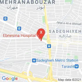 این نقشه، نشانی دکتر رسول سالار متخصص جراحی مغز و اعصاب در شهر تهران است. در اینجا آماده پذیرایی، ویزیت، معاینه و ارایه خدمات به شما بیماران گرامی هستند.