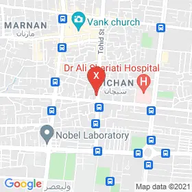 این نقشه، آدرس دکتر عباسعلی جلالی متخصص گوش حلق و بینی در شهر اصفهان است. در اینجا آماده پذیرایی، ویزیت، معاینه و ارایه خدمات به شما بیماران گرامی هستند.