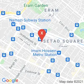 این نقشه، آدرس دکتر پرتو علم متخصص زنان و زایمان و نازایی در شهر شیراز است. در اینجا آماده پذیرایی، ویزیت، معاینه و ارایه خدمات به شما بیماران گرامی هستند.