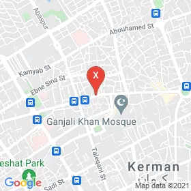 این نقشه، آدرس دکتر بهروز قدیری متخصص چشم پزشکی؛ جراحی شبکیه و لیزر در شهر کرمان است. در اینجا آماده پذیرایی، ویزیت، معاینه و ارایه خدمات به شما بیماران گرامی هستند.