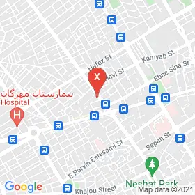 این نقشه، آدرس دکتر علیرضا محمدی سلیمانی متخصص ارتوپدی در شهر کرمان است. در اینجا آماده پذیرایی، ویزیت، معاینه و ارایه خدمات به شما بیماران گرامی هستند.