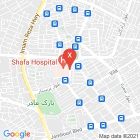 این نقشه، نشانی دکتر افسانه صاحب الزمانی متخصص کودکان و نوزادان در شهر کرمان است. در اینجا آماده پذیرایی، ویزیت، معاینه و ارایه خدمات به شما بیماران گرامی هستند.