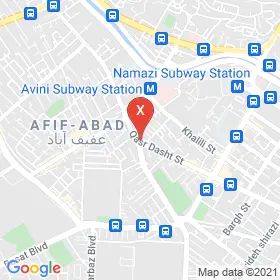 این نقشه، نشانی دکتر محمدرضا دهقانی متخصص جراحی عمومی؛ جراحی پلاستیک، ترمیمی و سوختگی در شهر شیراز است. در اینجا آماده پذیرایی، ویزیت، معاینه و ارایه خدمات به شما بیماران گرامی هستند.