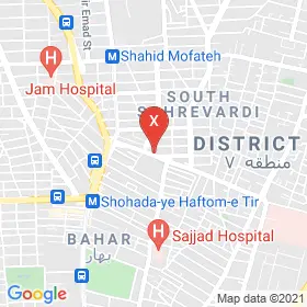 این نقشه، نشانی دکتر سید محمد همایونی متخصص داخلی در شهر تهران است. در اینجا آماده پذیرایی، ویزیت، معاینه و ارایه خدمات به شما بیماران گرامی هستند.