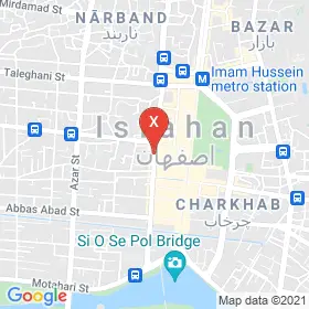 این نقشه، نشانی دکتر فرناز معمارزاده متخصص زنان و زایمان و نازایی در شهر اصفهان است. در اینجا آماده پذیرایی، ویزیت، معاینه و ارایه خدمات به شما بیماران گرامی هستند.