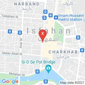 این نقشه، نشانی دکتر ایرج شمس متخصص قلب و عروق در شهر اصفهان است. در اینجا آماده پذیرایی، ویزیت، معاینه و ارایه خدمات به شما بیماران گرامی هستند.