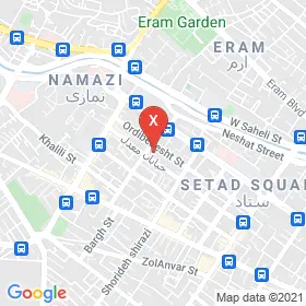 این نقشه، آدرس دکتر حبیب اله ذاکری متخصص بیهوشی در شهر شیراز است. در اینجا آماده پذیرایی، ویزیت، معاینه و ارایه خدمات به شما بیماران گرامی هستند.