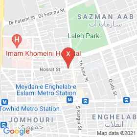 این نقشه، نشانی دکتر حسین شایان مقدم متخصص داخلی؛ بیماری های روماتولوژی در شهر تهران است. در اینجا آماده پذیرایی، ویزیت، معاینه و ارایه خدمات به شما بیماران گرامی هستند.