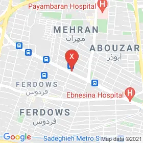 این نقشه، نشانی دکتر مریم خاکپور متخصص زنان و زایمان و نازایی در شهر تهران است. در اینجا آماده پذیرایی، ویزیت، معاینه و ارایه خدمات به شما بیماران گرامی هستند.