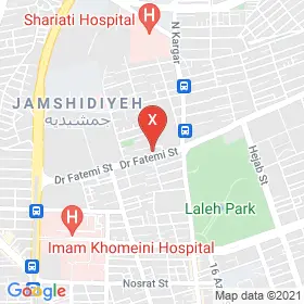 این نقشه، نشانی دکتر مجید درکاهیان متخصص قلب و عروق؛ آنژیوپلاستی در شهر تهران است. در اینجا آماده پذیرایی، ویزیت، معاینه و ارایه خدمات به شما بیماران گرامی هستند.