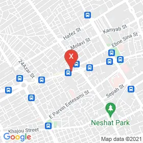 این نقشه، آدرس دکتر زهره رنجبر متخصص کودکان و نوزادان در شهر کرمان است. در اینجا آماده پذیرایی، ویزیت، معاینه و ارایه خدمات به شما بیماران گرامی هستند.