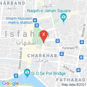 این نقشه، نشانی دکتر فریده منتظری متخصص زنان و زایمان و نازایی در شهر اصفهان است. در اینجا آماده پذیرایی، ویزیت، معاینه و ارایه خدمات به شما بیماران گرامی هستند.