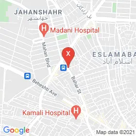 این نقشه، نشانی دکتر اکرم نعمتی علیایی متخصص کودکان و نوزادان در شهر کرج است. در اینجا آماده پذیرایی، ویزیت، معاینه و ارایه خدمات به شما بیماران گرامی هستند.